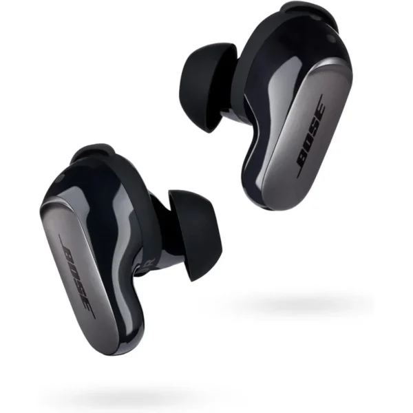 Bose QuietComfort Ultra Wireless Noise Cancelling Earbuds, Bluetooth Noise Cancelling Earbuds with Spatial Audio and World-Class Noise Cancellation, Black 2023